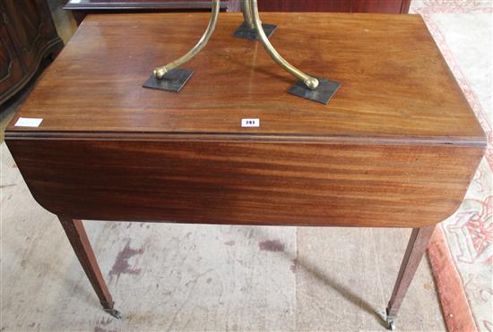 Mahogany Regency pembroke table